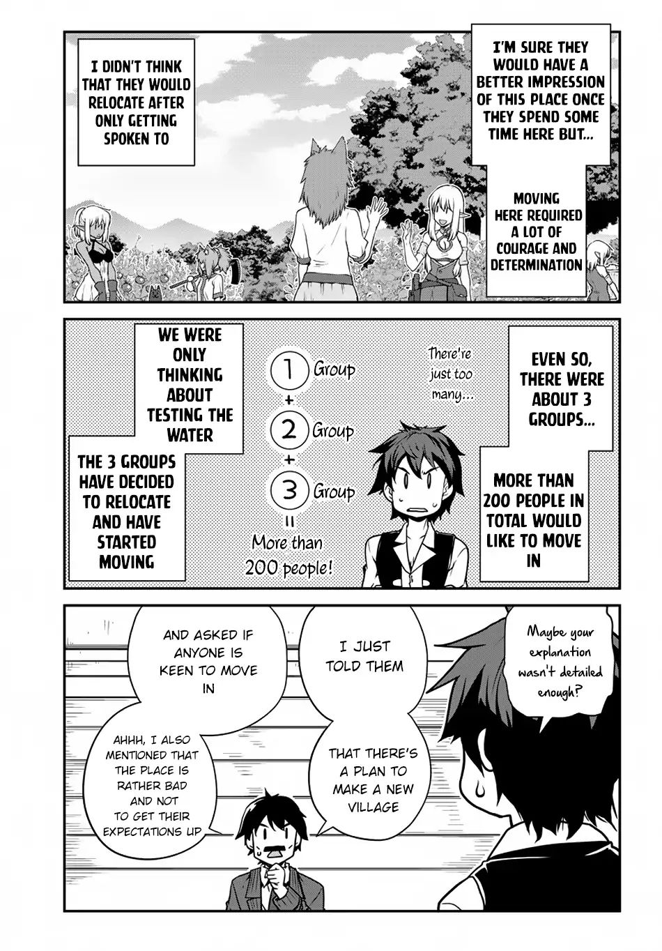 Isekai Nonbiri Nouka, chapter 87