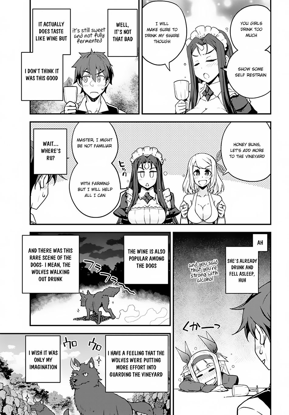 Isekai Nonbiri Nouka, chapter 22