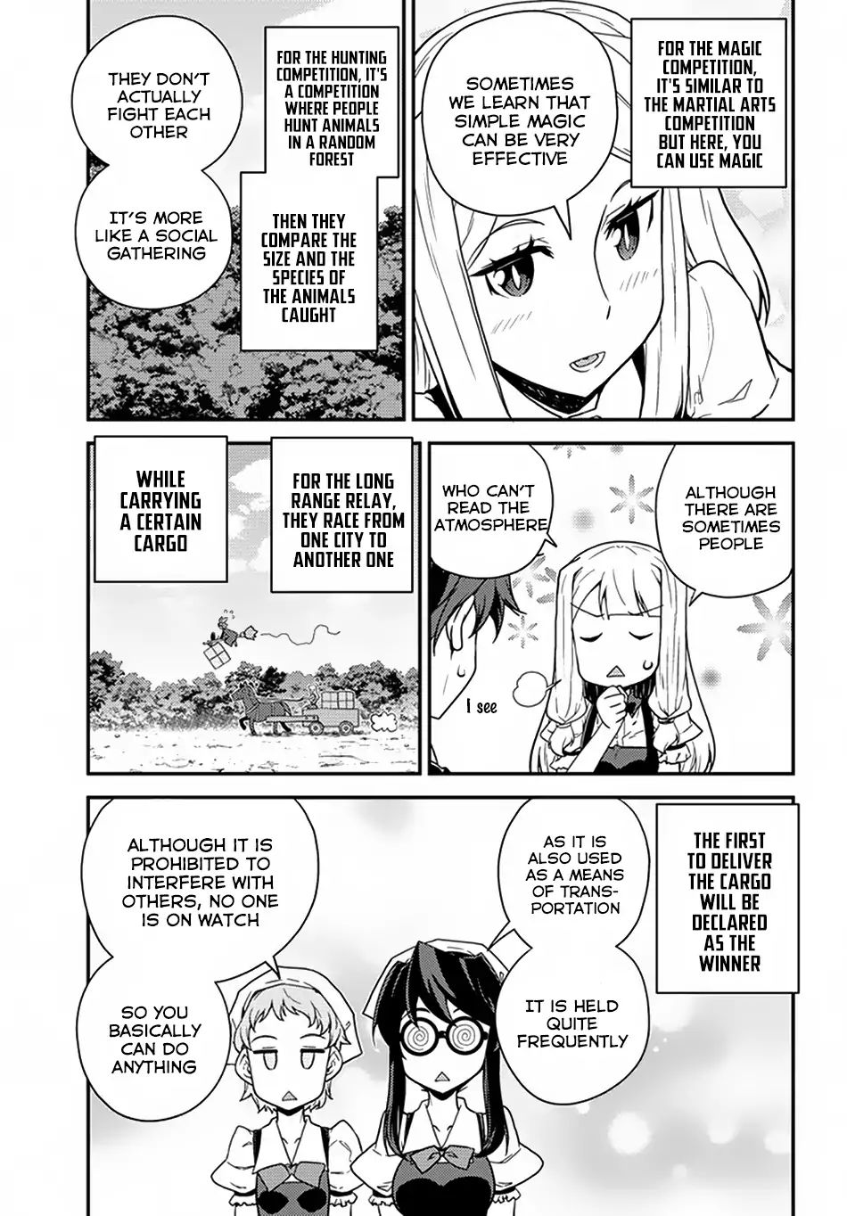 Isekai Nonbiri Nouka, chapter 58