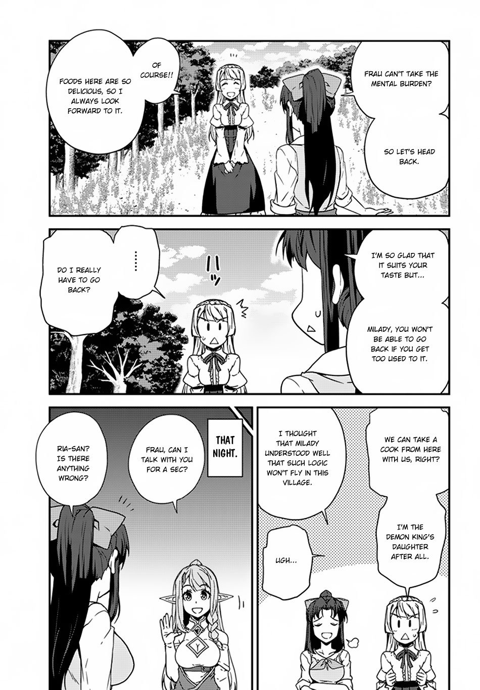 Isekai Nonbiri Nouka, chapter 49