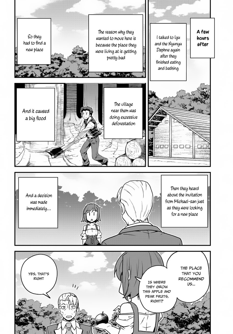 Isekai Nonbiri Nouka, chapter 93