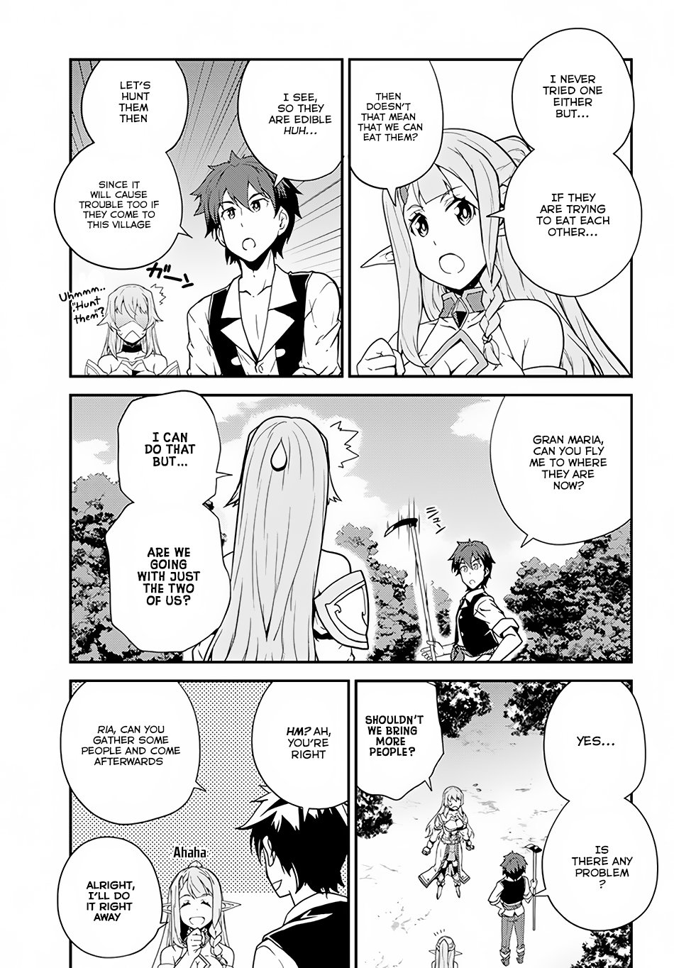 Isekai Nonbiri Nouka, chapter 28