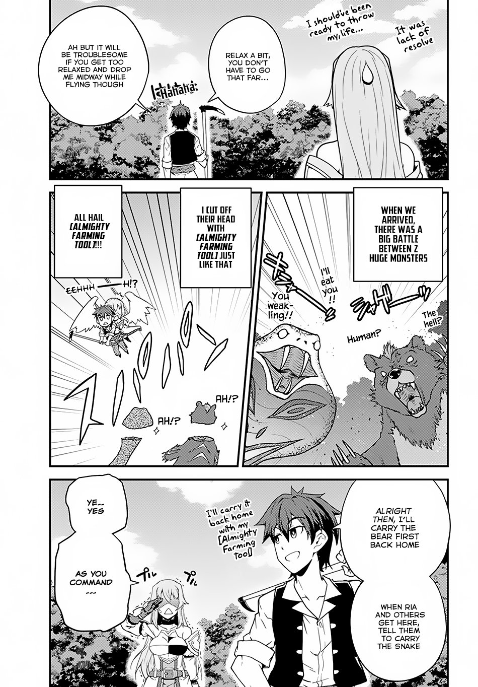 Isekai Nonbiri Nouka, chapter 28