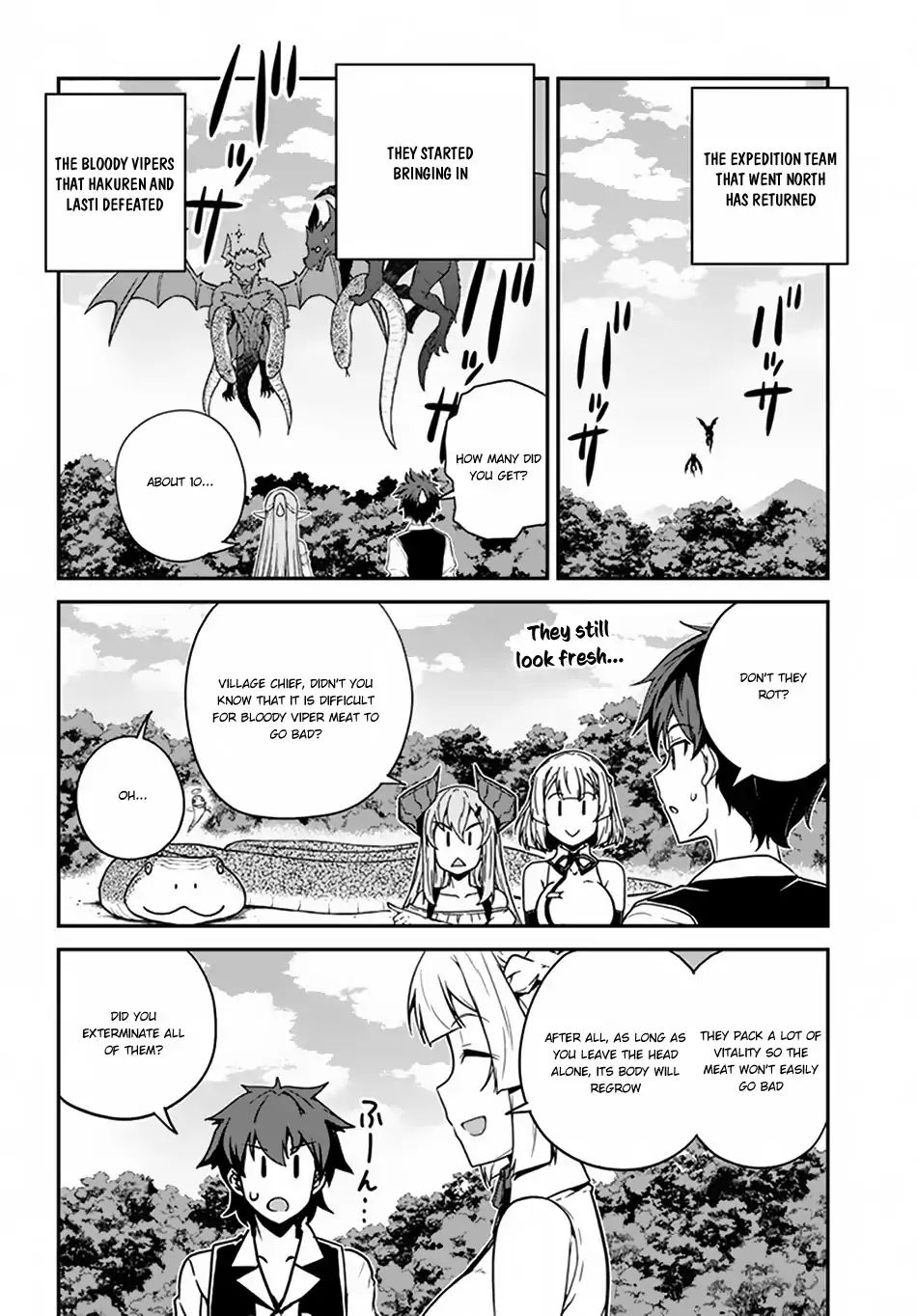 Isekai Nonbiri Nouka, chapter 64