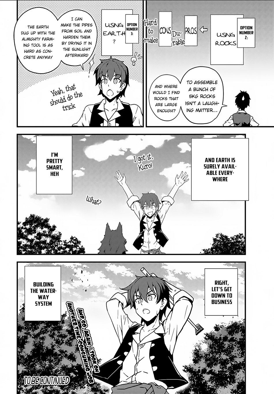 Isekai Nonbiri Nouka, chapter 6