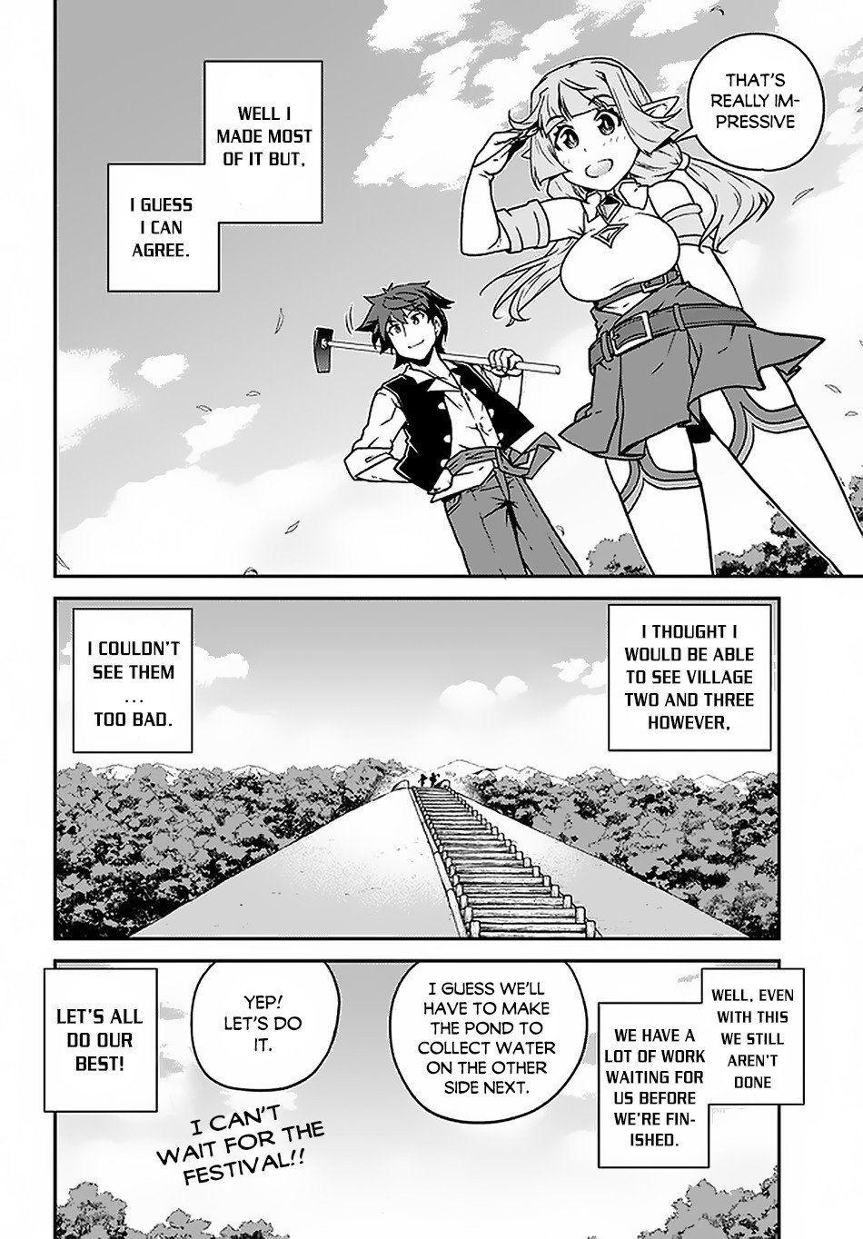 Isekai Nonbiri Nouka, chapter 131