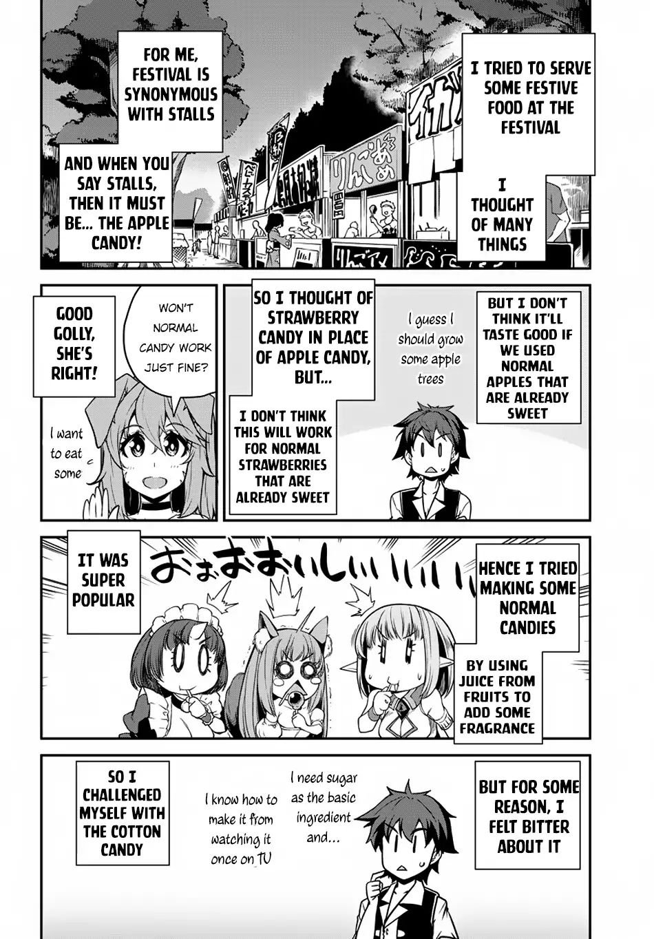 Isekai Nonbiri Nouka, chapter 85