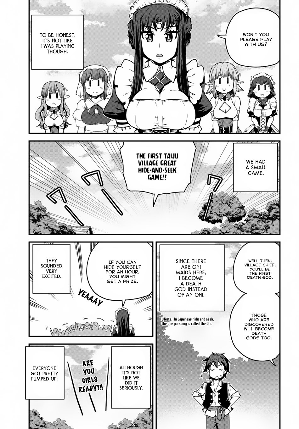 Isekai Nonbiri Nouka, chapter 116