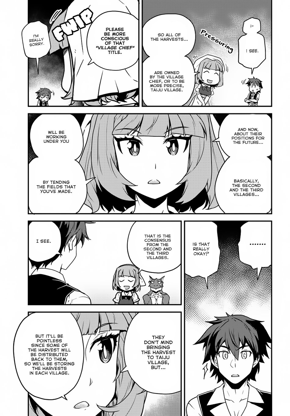 Isekai Nonbiri Nouka, chapter 115