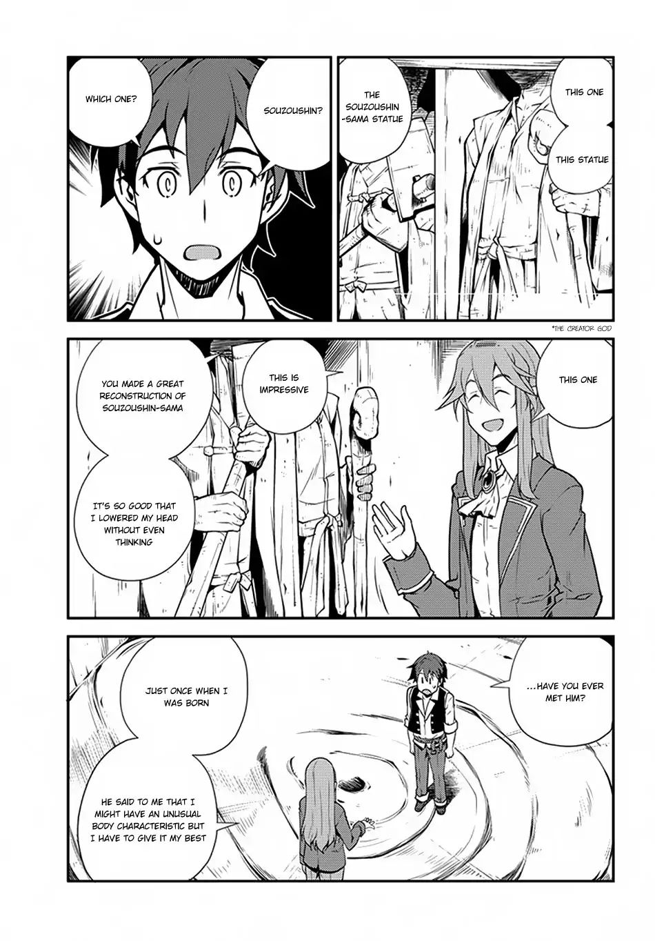 Isekai Nonbiri Nouka, chapter 61