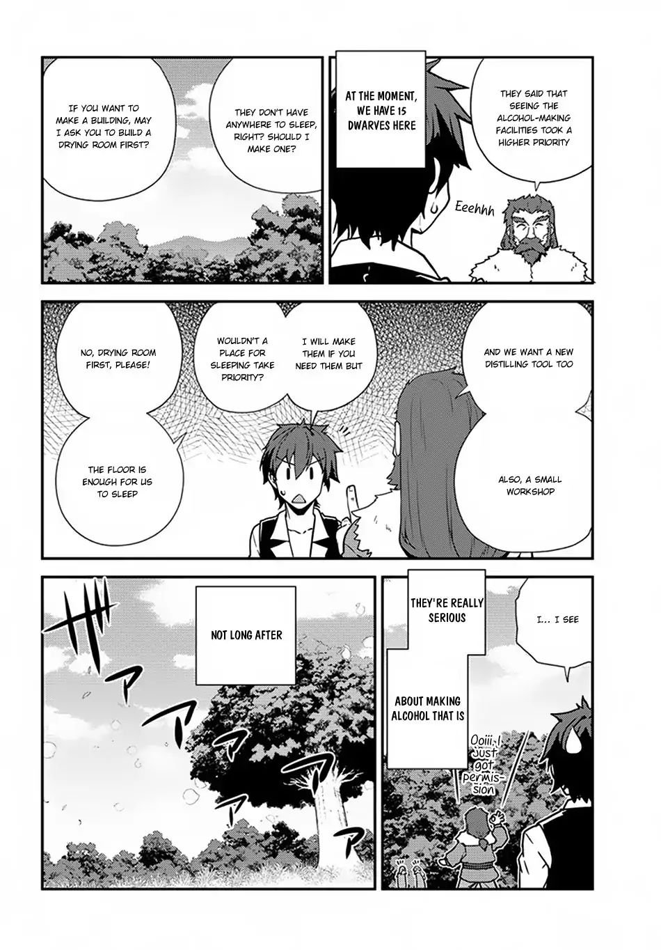 Isekai Nonbiri Nouka, chapter 61