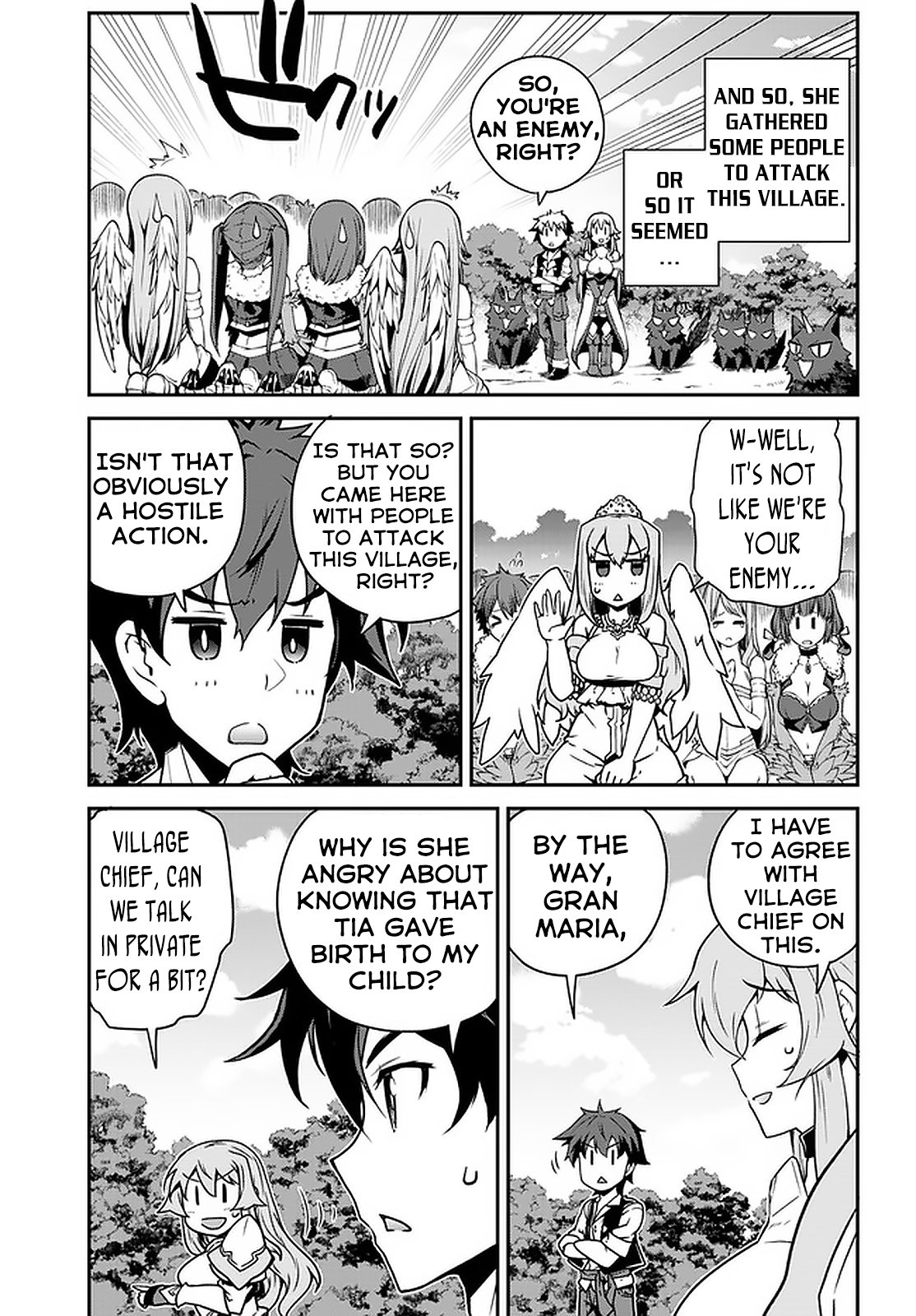 Isekai Nonbiri Nouka, chapter 124