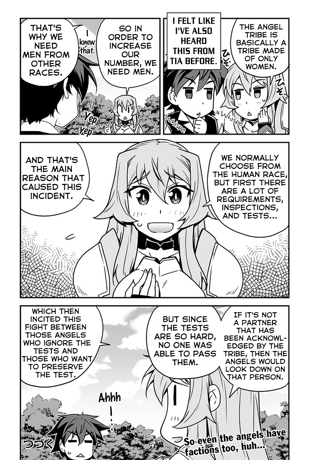 Isekai Nonbiri Nouka, chapter 124