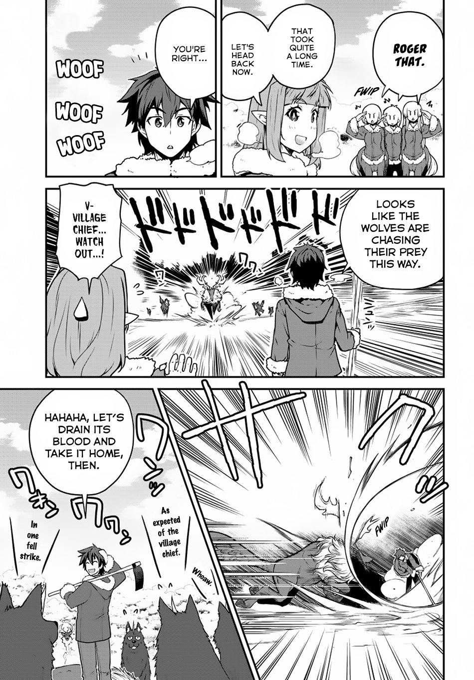 Isekai Nonbiri Nouka, chapter 111