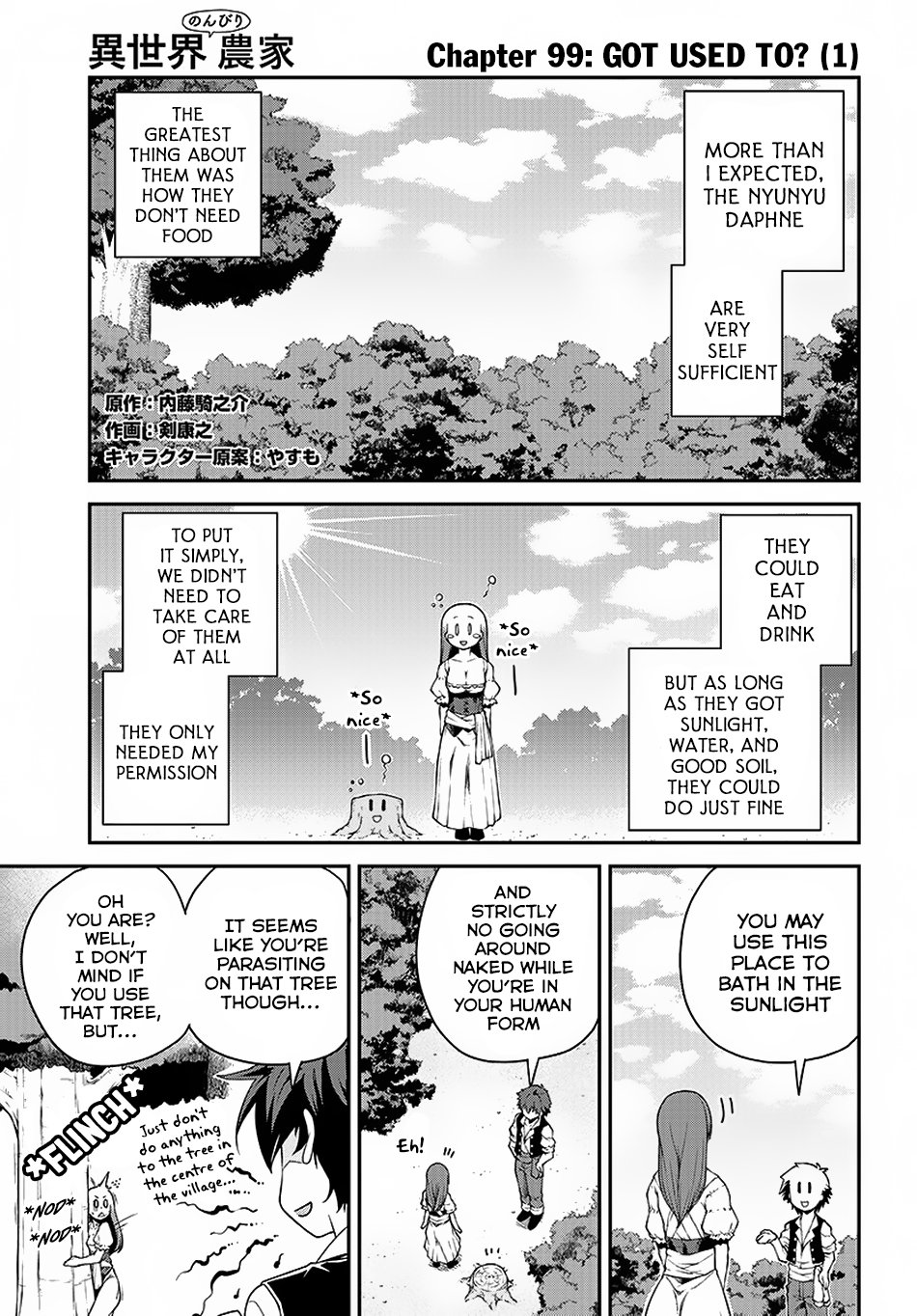 Isekai Nonbiri Nouka, chapter 99