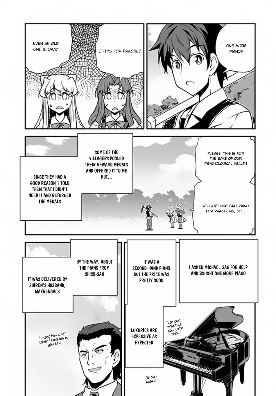 Isekai Nonbiri Nouka, chapter 62