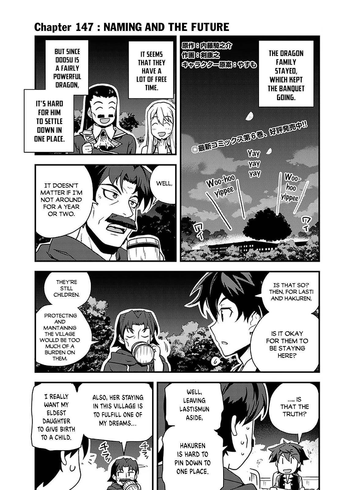 Isekai Nonbiri Nouka, chapter 147