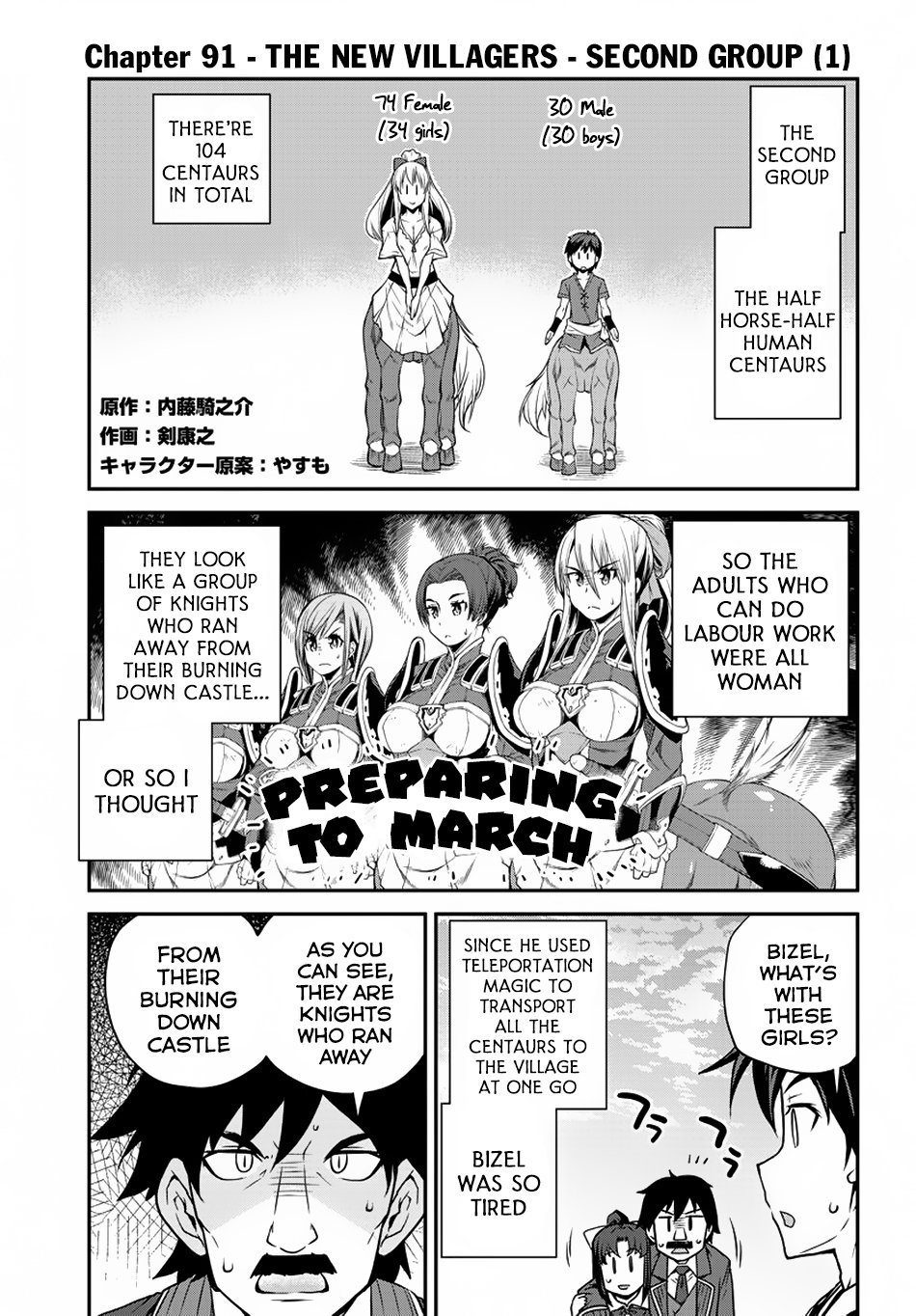 Isekai Nonbiri Nouka, chapter 91