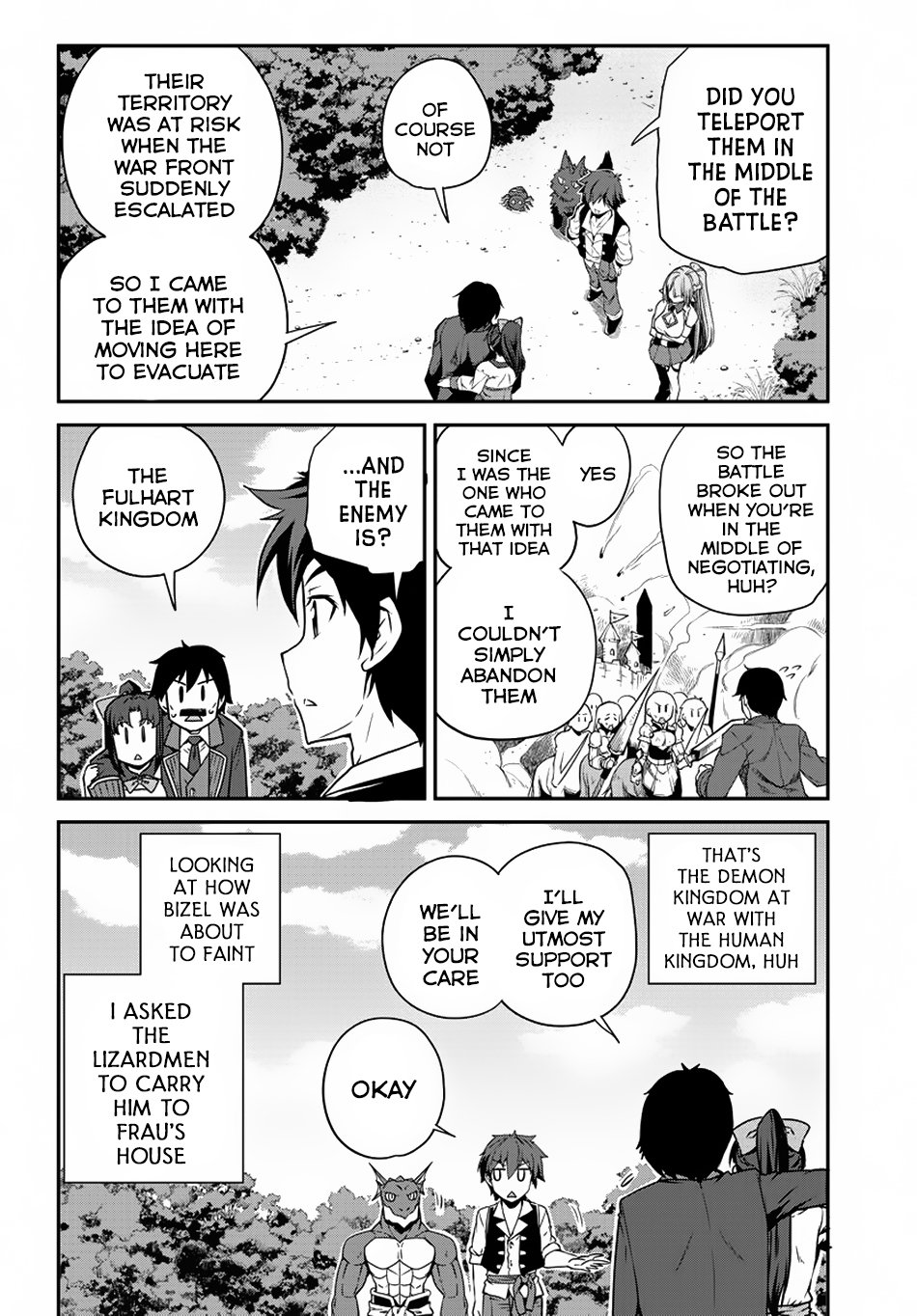 Isekai Nonbiri Nouka, chapter 91