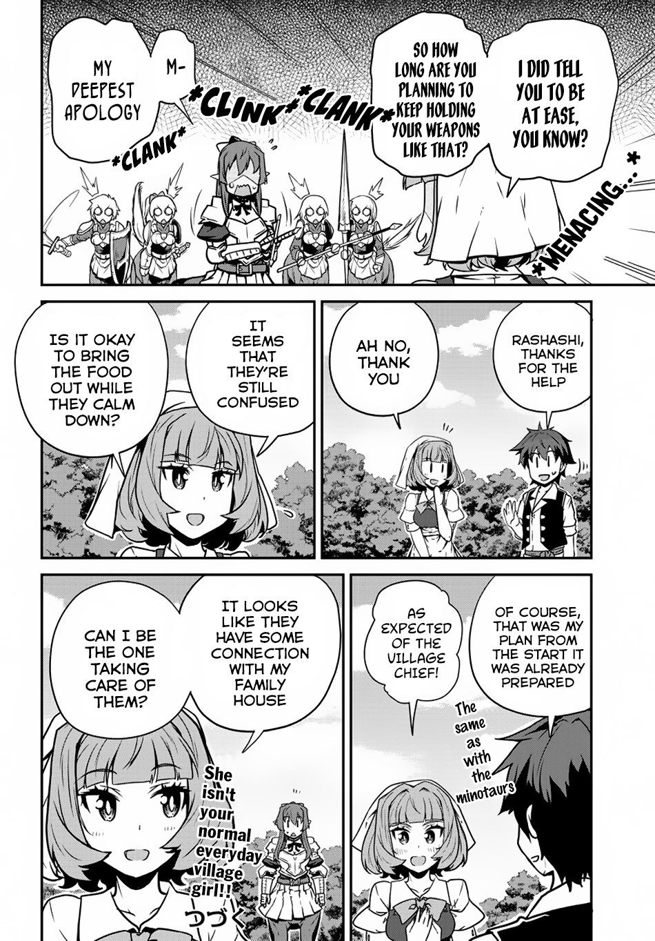 Isekai Nonbiri Nouka, chapter 91