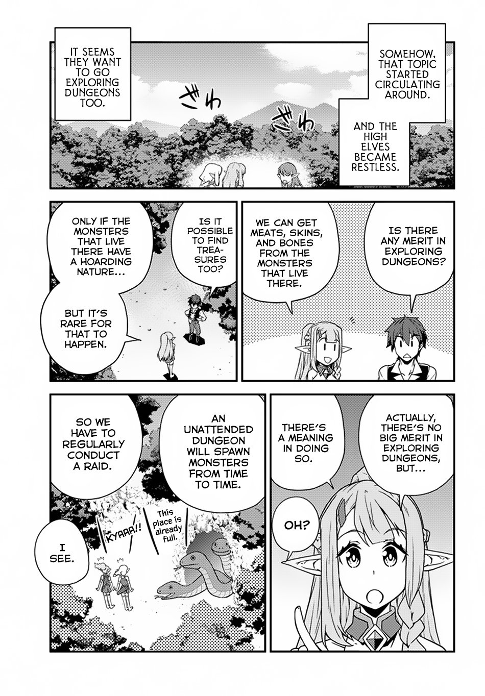 Isekai Nonbiri Nouka, chapter 48