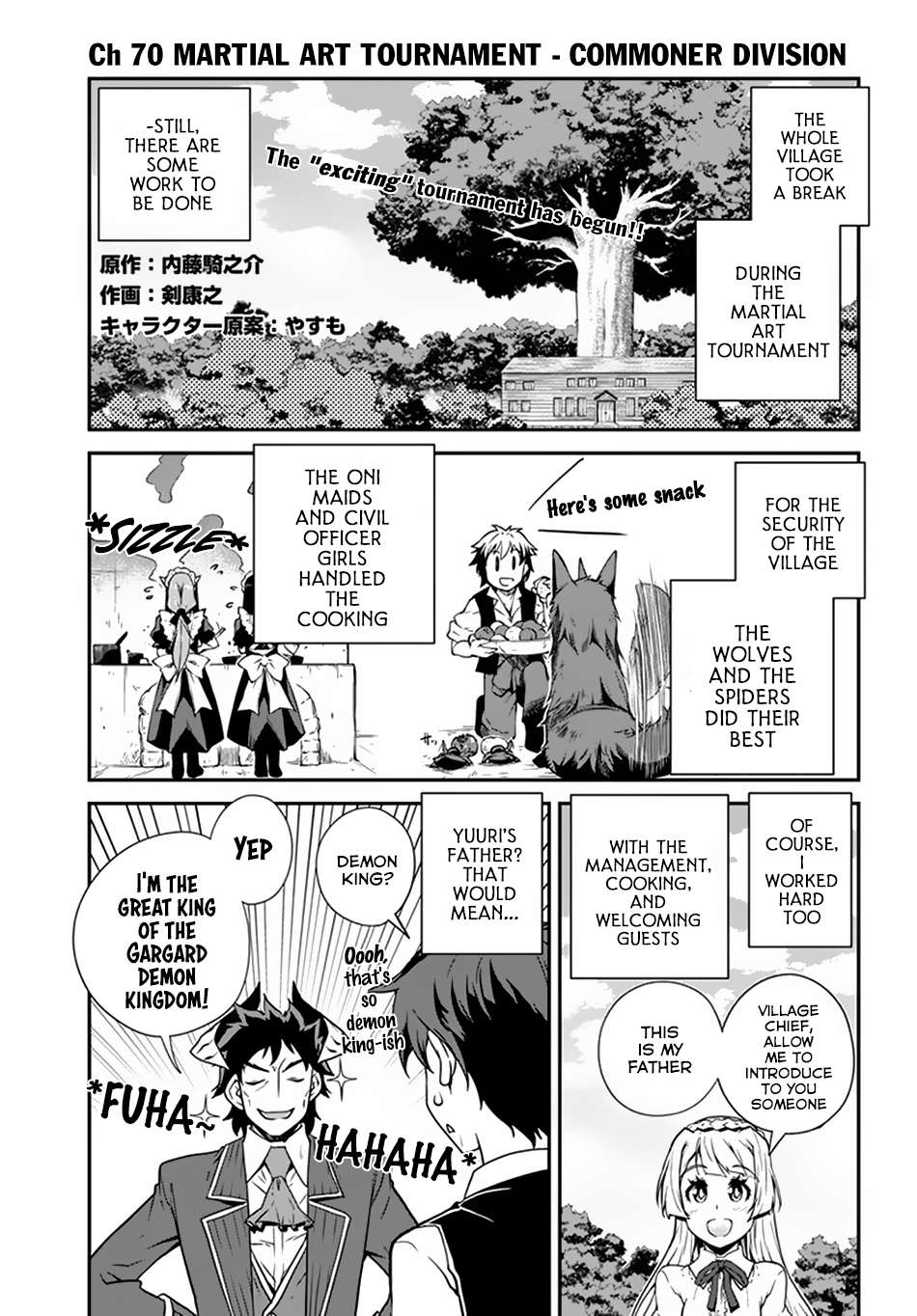 Isekai Nonbiri Nouka, chapter 70