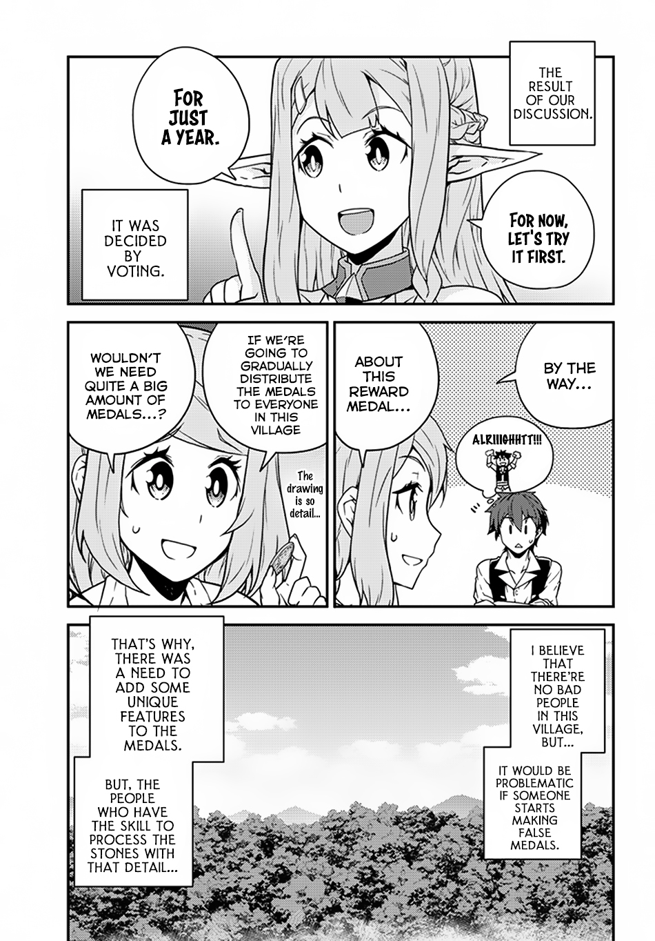 Isekai Nonbiri Nouka, chapter 53