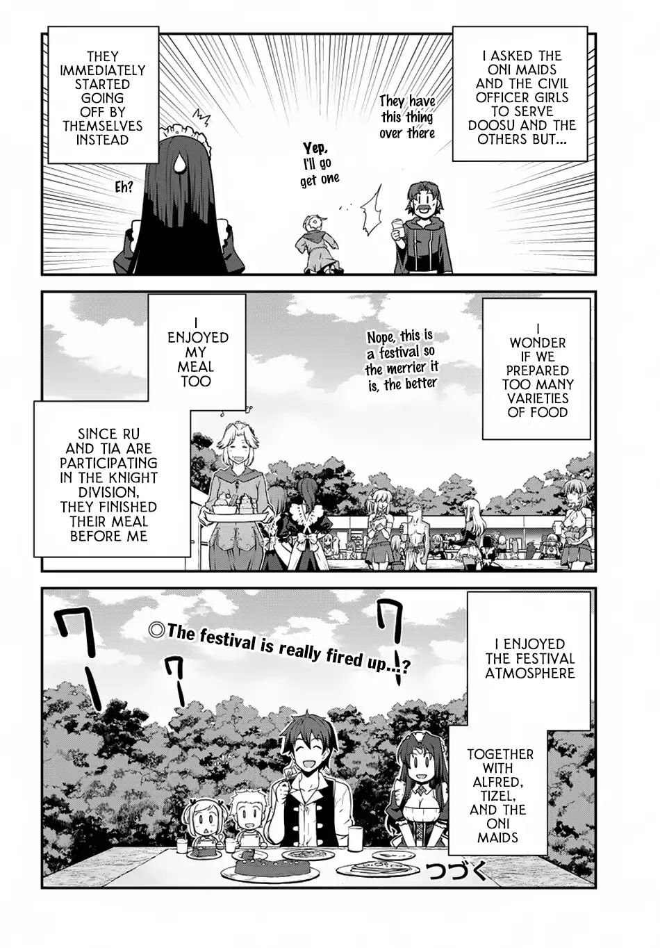 Isekai Nonbiri Nouka, chapter 72