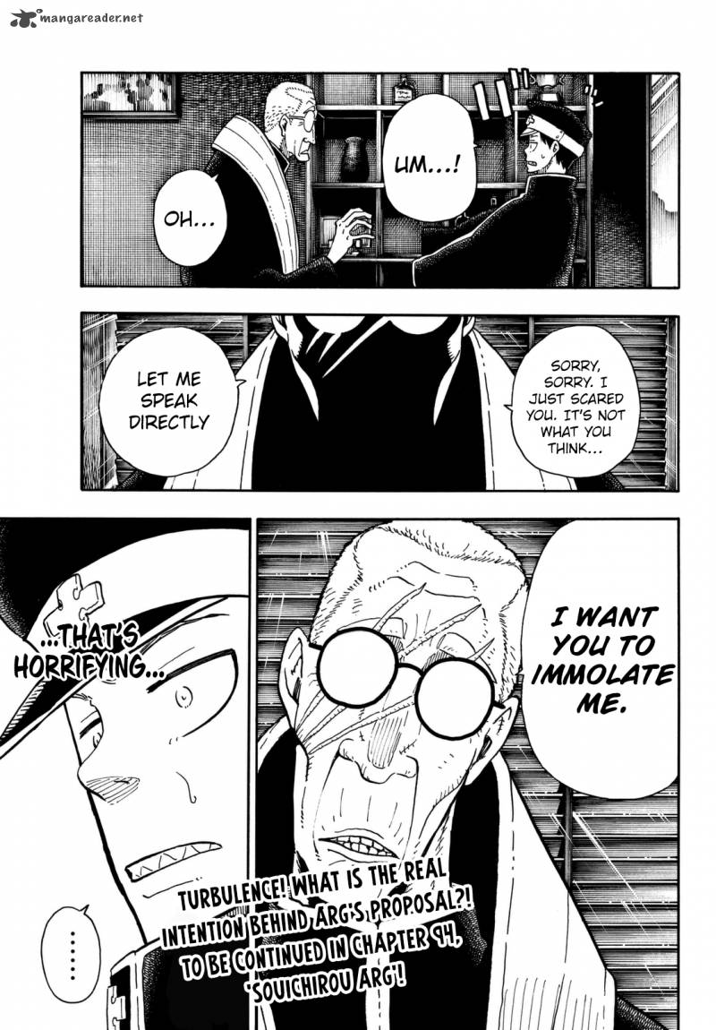 Fire Force, Chapter 93