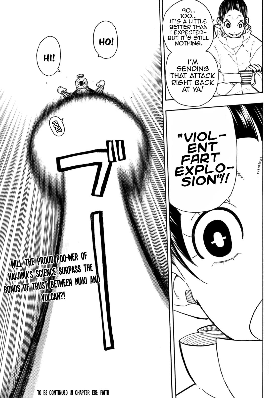 Fire Force, Chapter 137