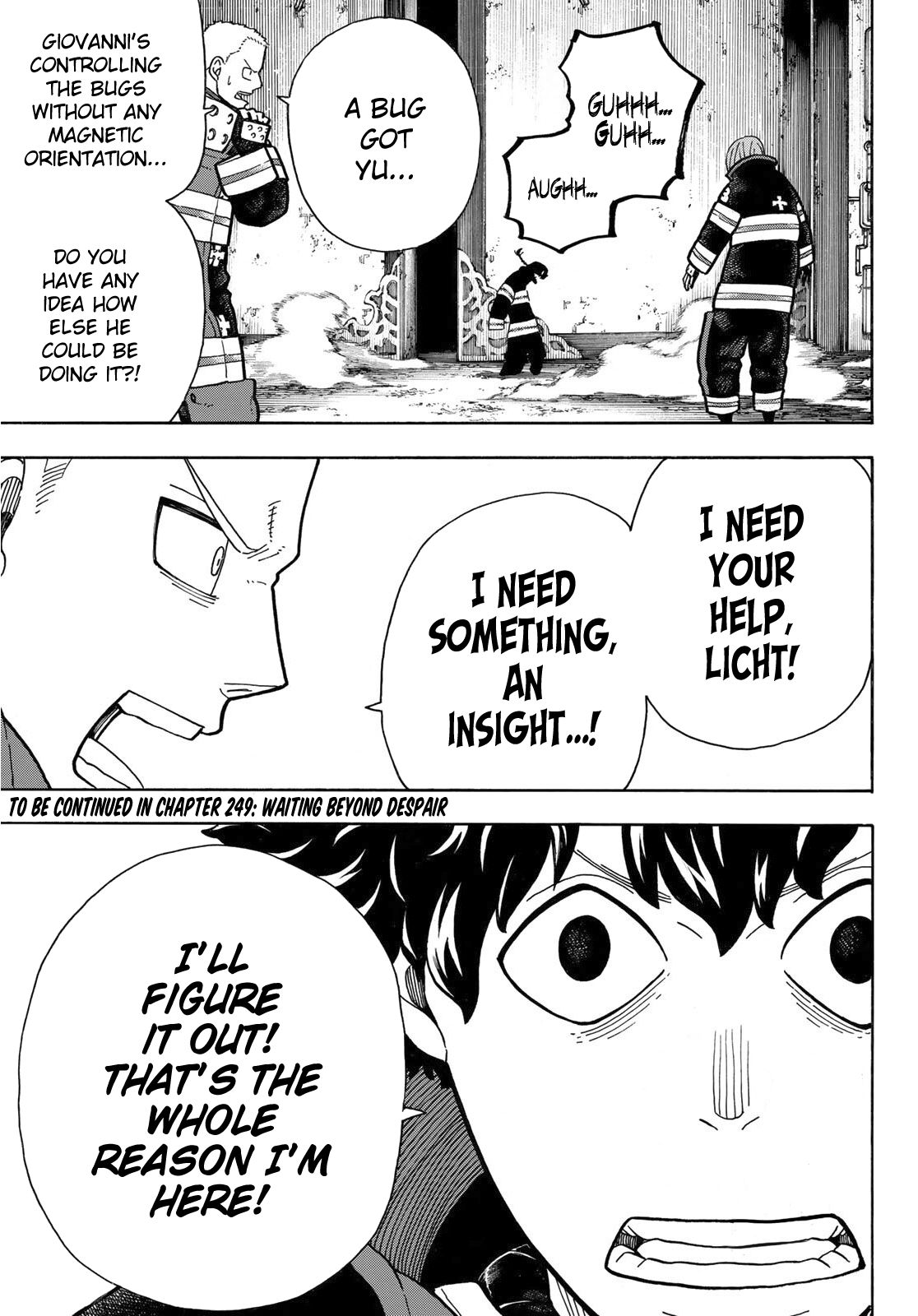 Fire Force, Chapter 248