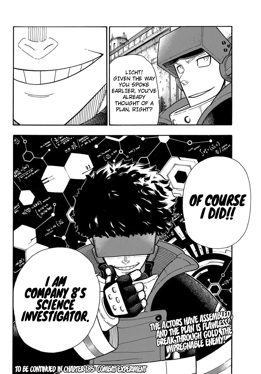 Fire Force, Chapter 184