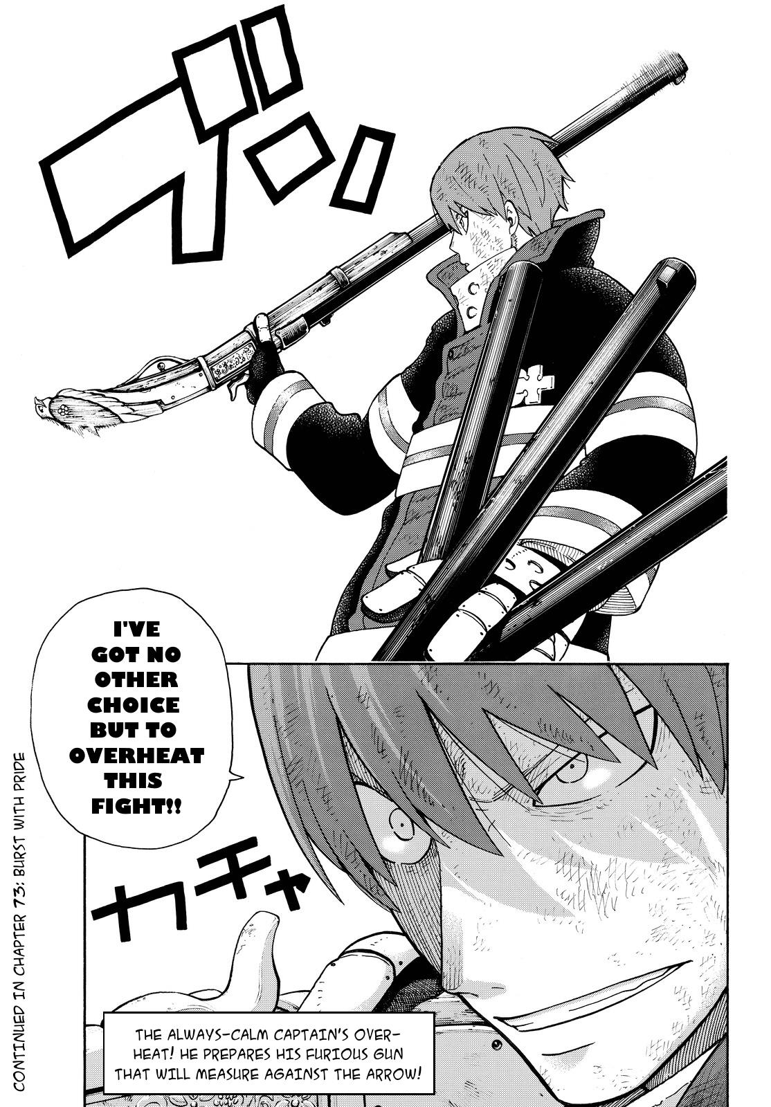 Fire Force, Chapter 72