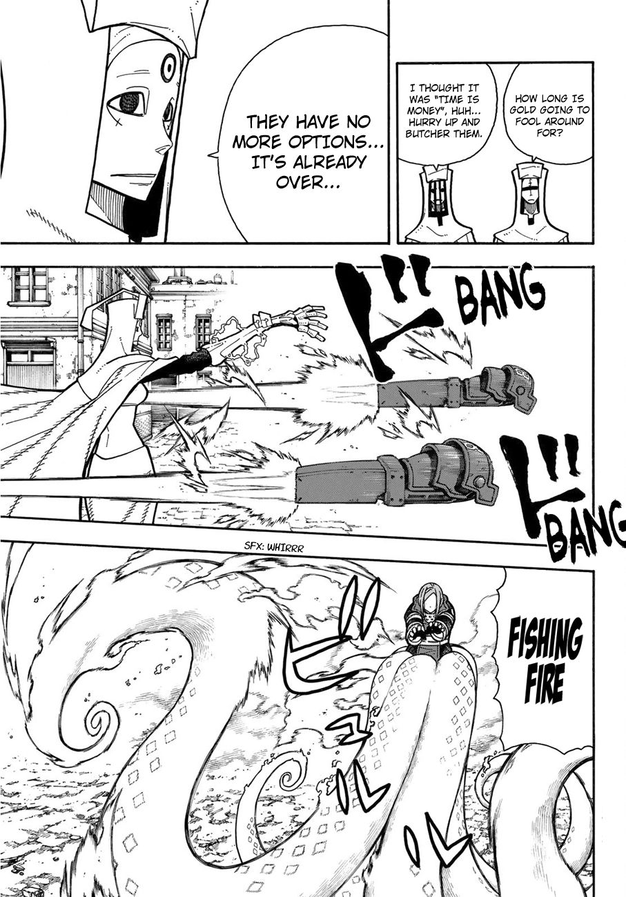 Fire Force, Chapter 185
