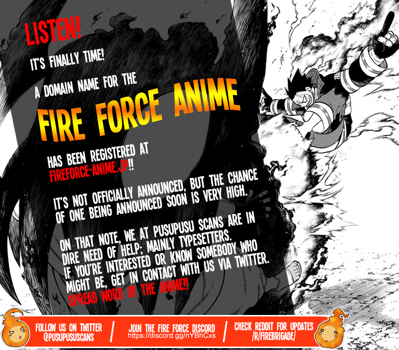 Fire Force, Chapter 140