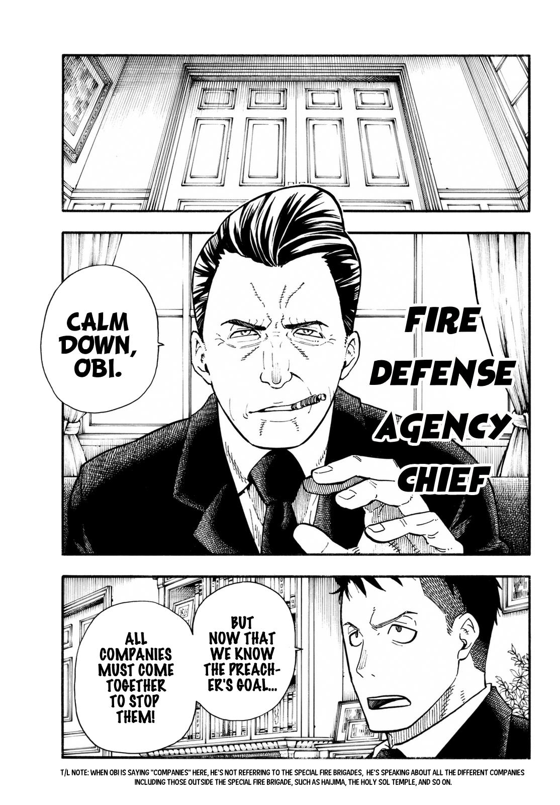 Fire Force, Chapter 99