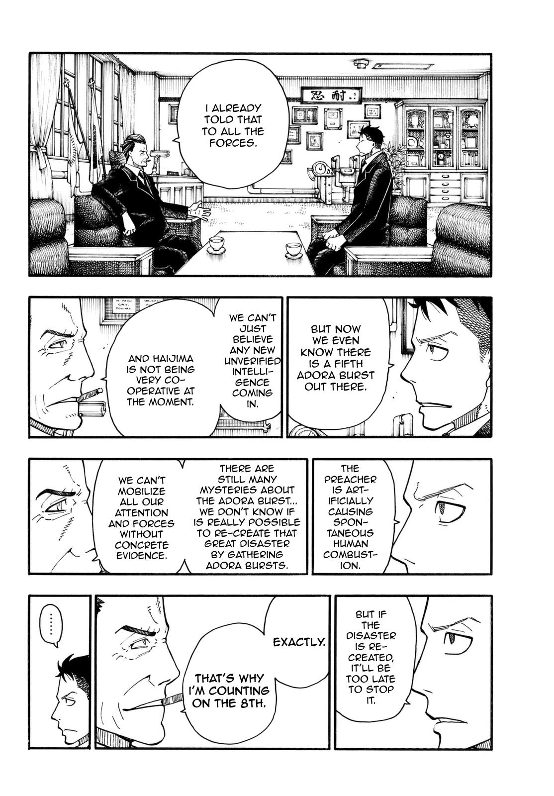 Fire Force, Chapter 99