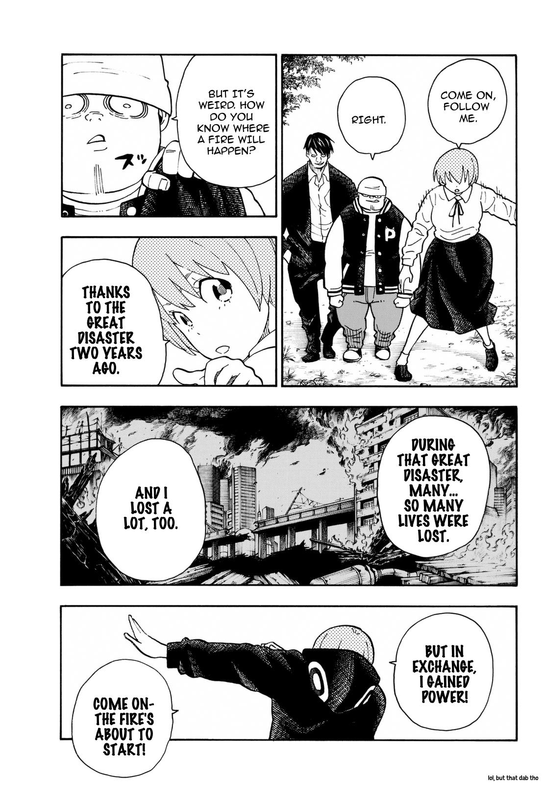 Fire Force, Chapter 99