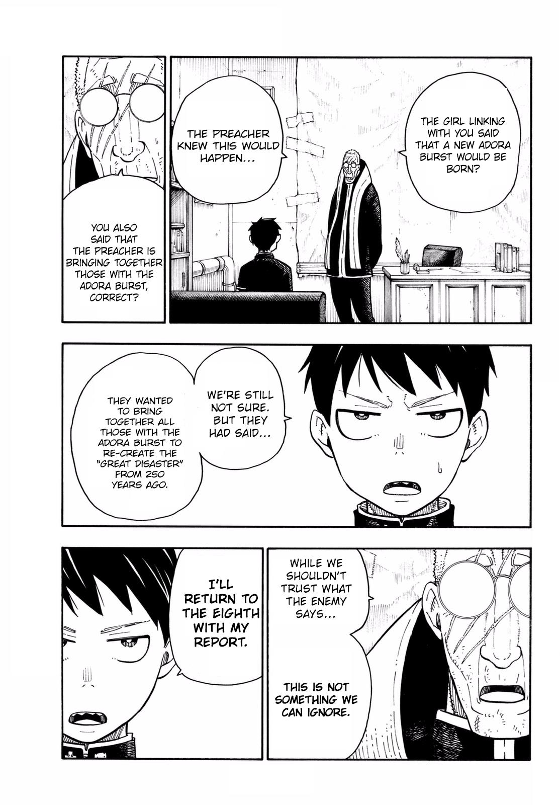 Fire Force, Chapter 99