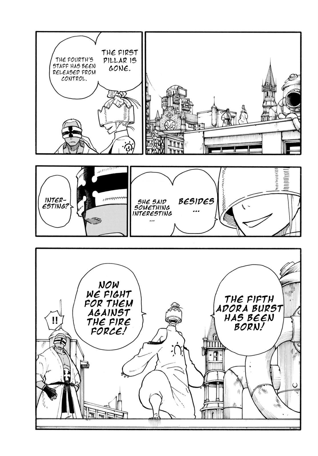 Fire Force, Chapter 99