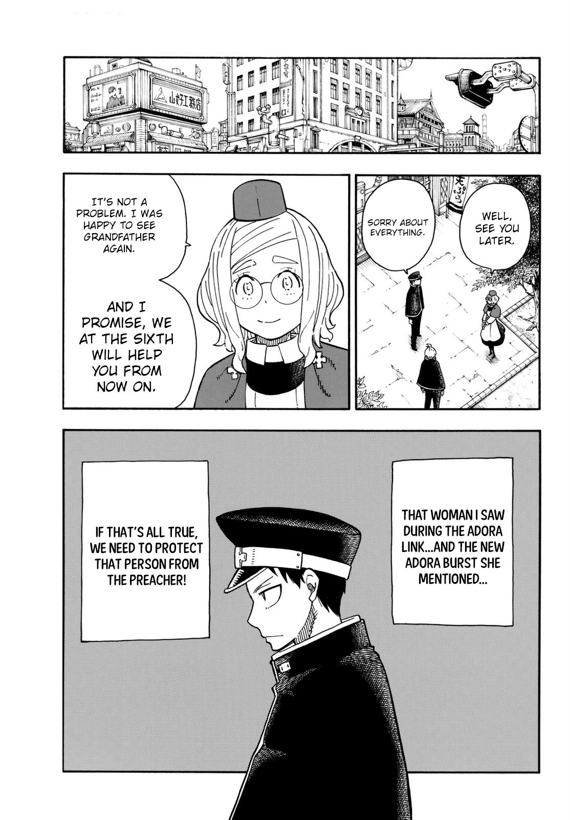 Fire Force, Chapter 99