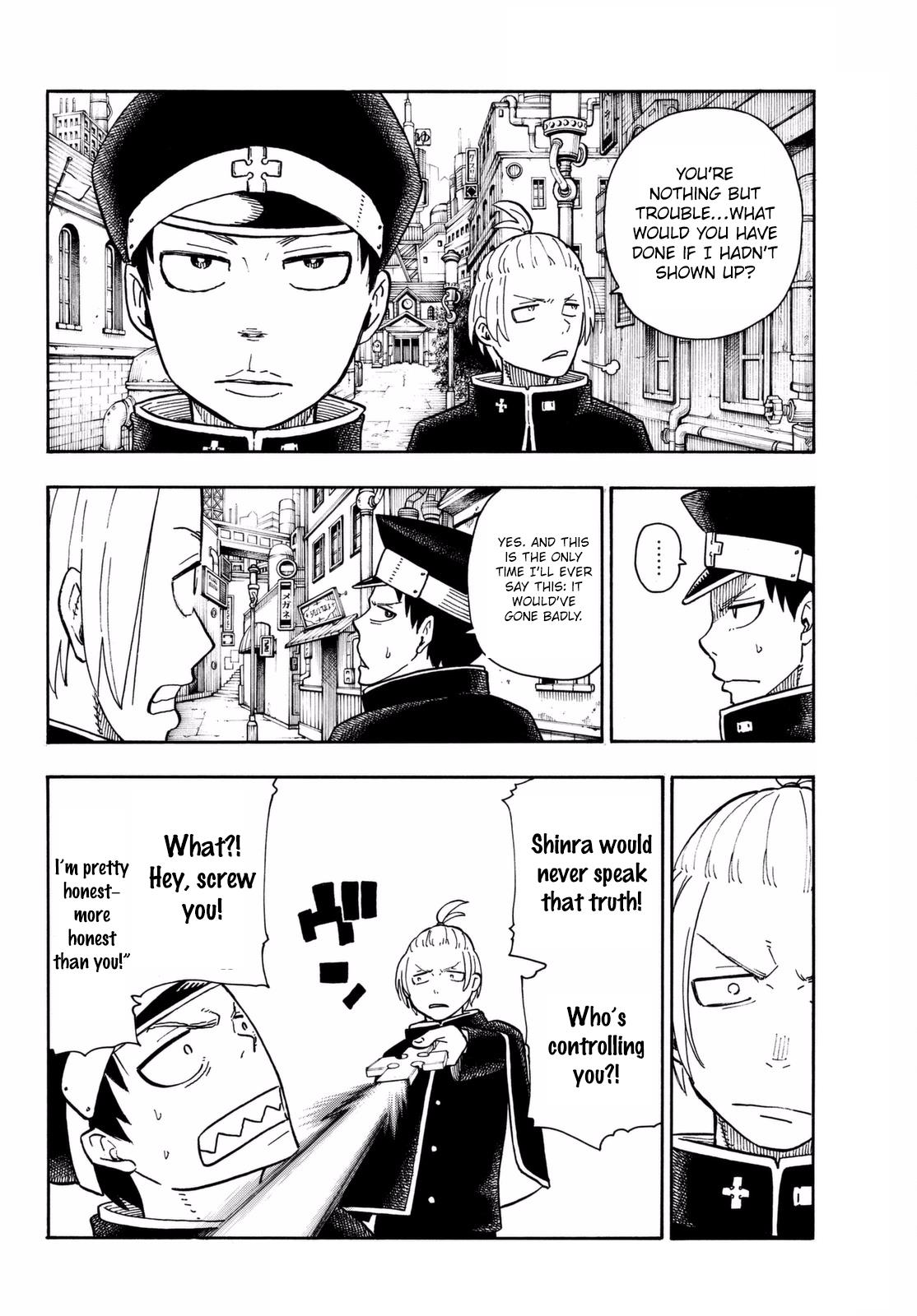 Fire Force, Chapter 99