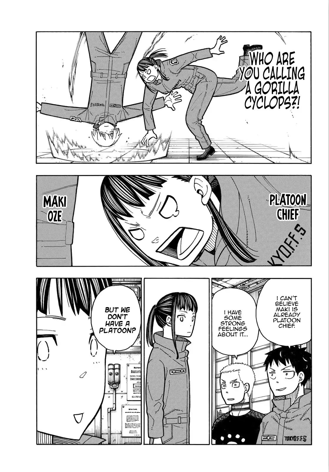Fire Force, Chapter 167