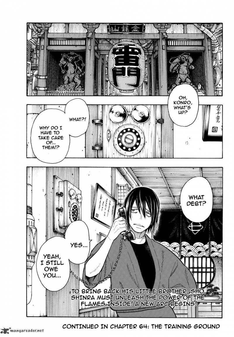 Fire Force, Chapter 63