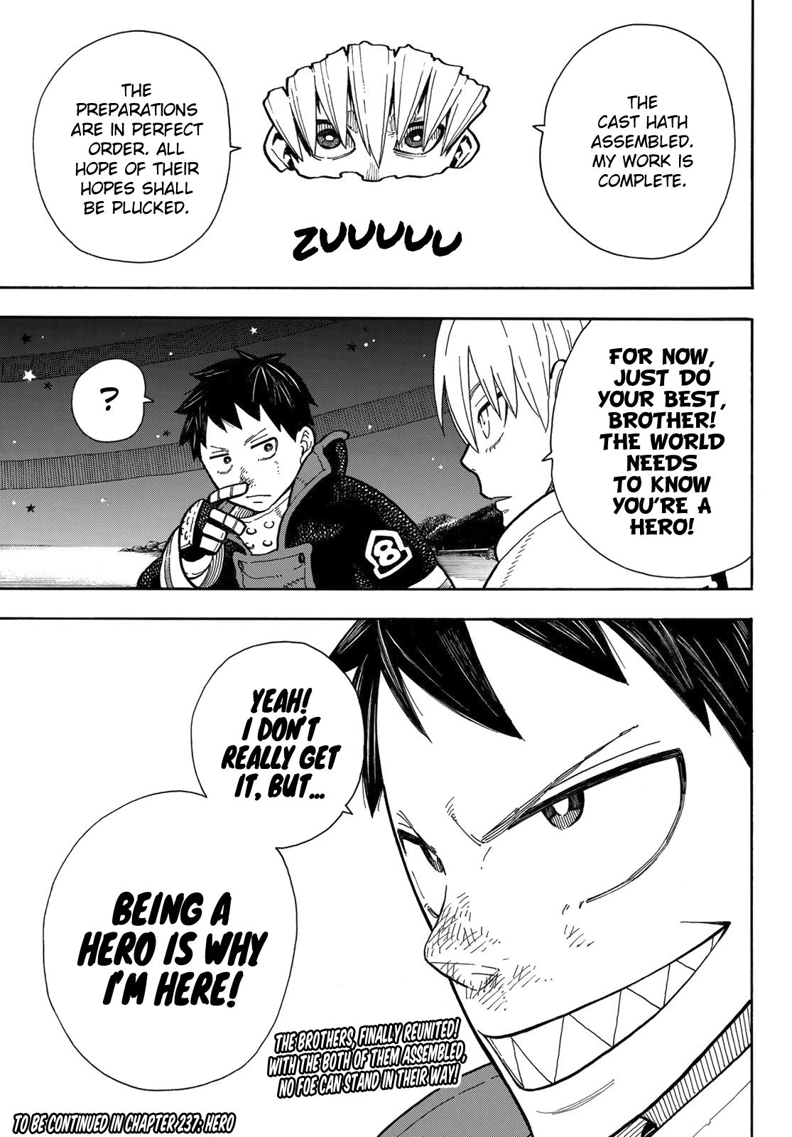 Fire Force, Chapter 236