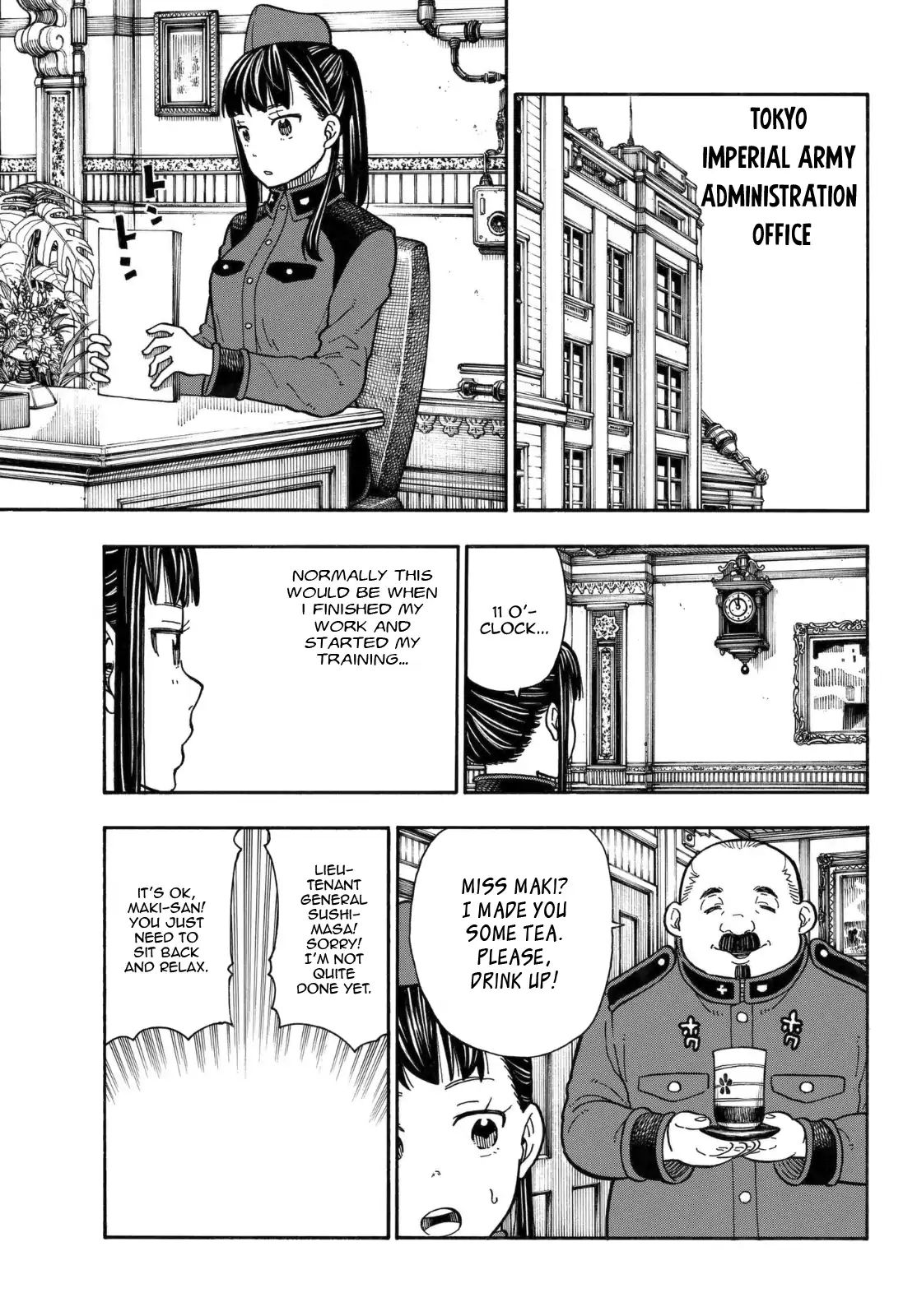 Fire Force, Chapter 154