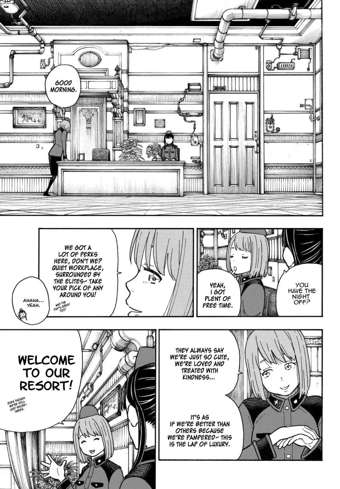 Fire Force, Chapter 154