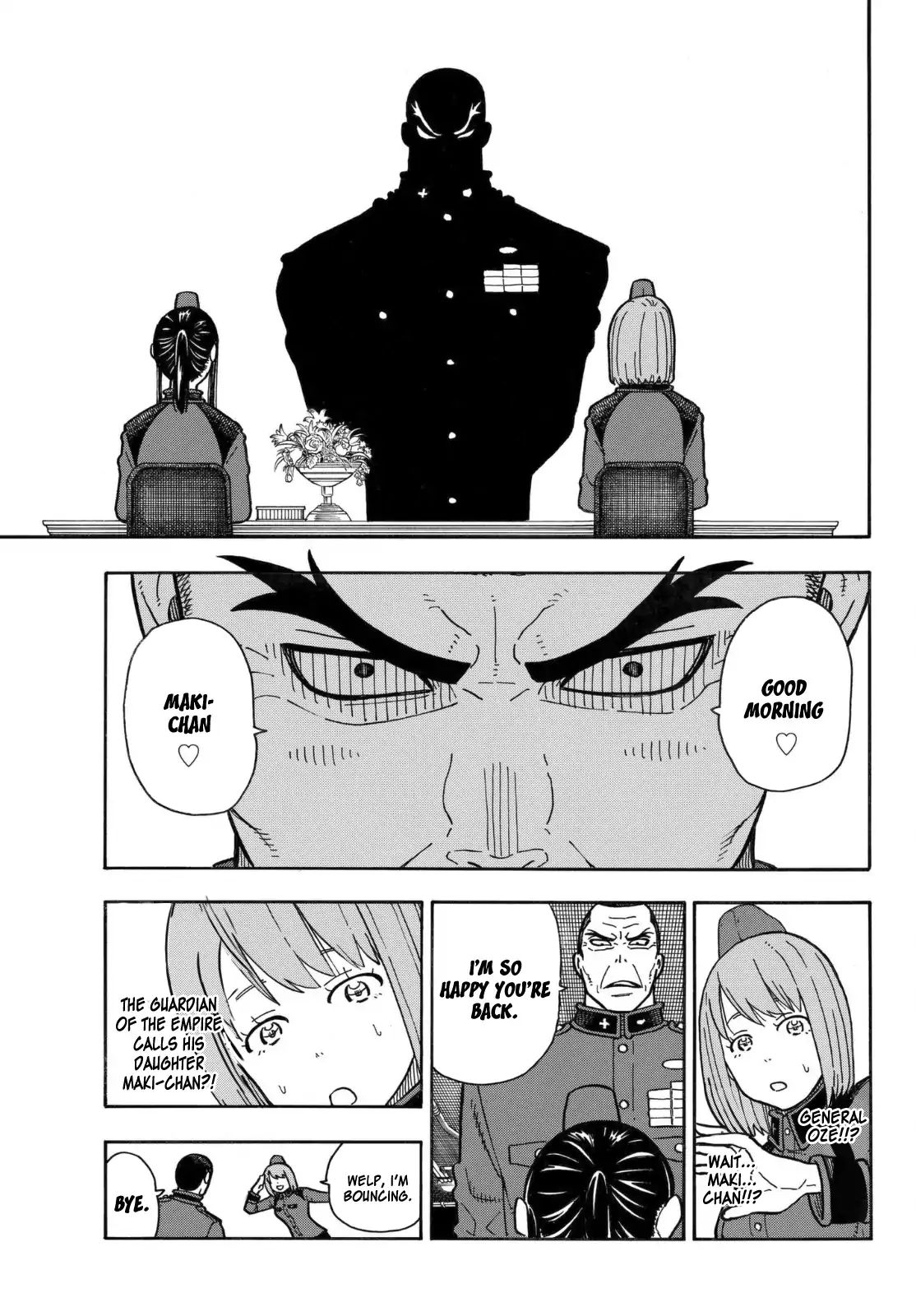 Fire Force, Chapter 154