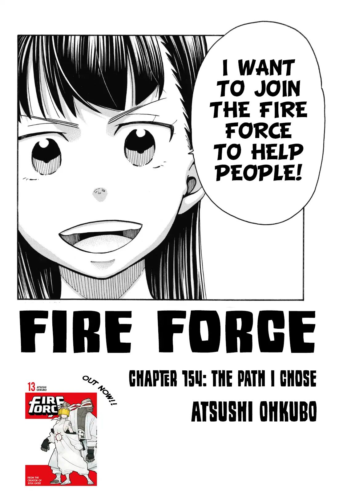 Fire Force, Chapter 154