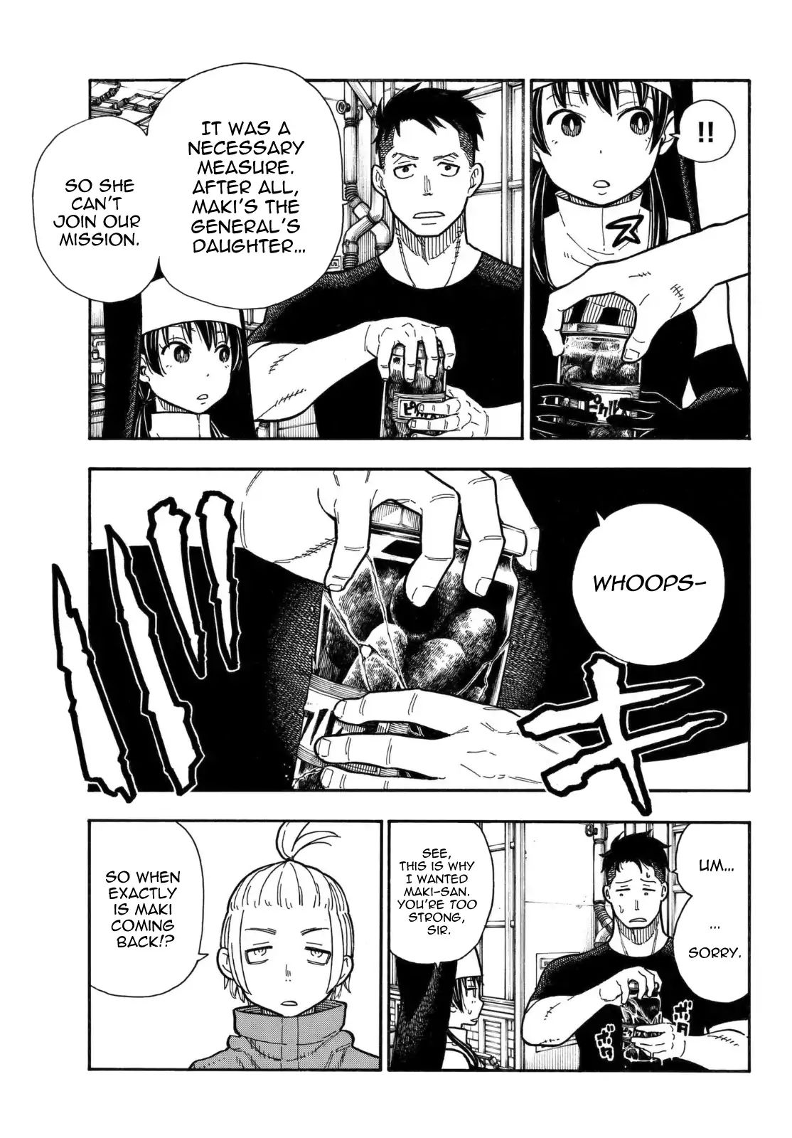Fire Force, Chapter 154